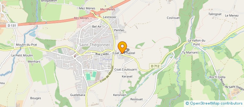 localisation de l'entreprise M.J.  GUICLAN