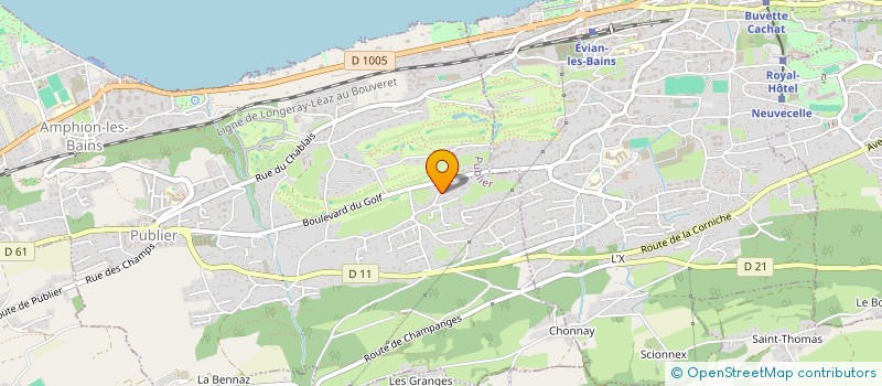 localisation de l'entreprise M&J  PUBLIER