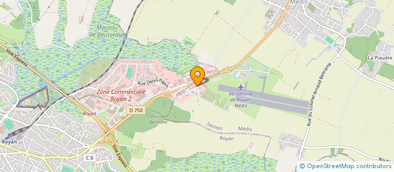 localisation de l'entreprise M.J  MEDIS