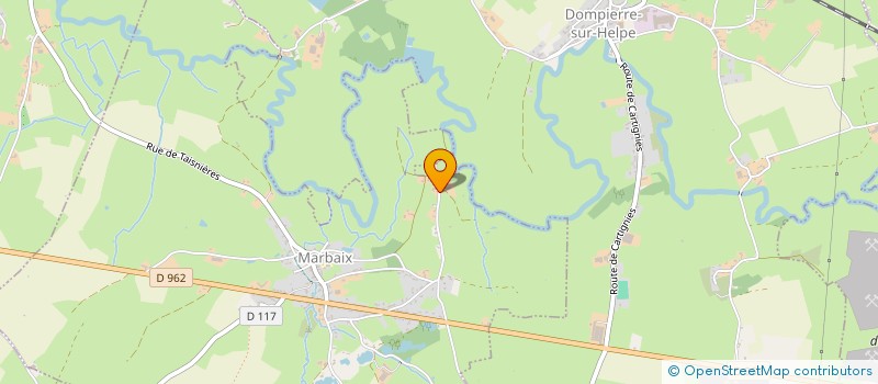 localisation de l'entreprise M.J  MARBAIX