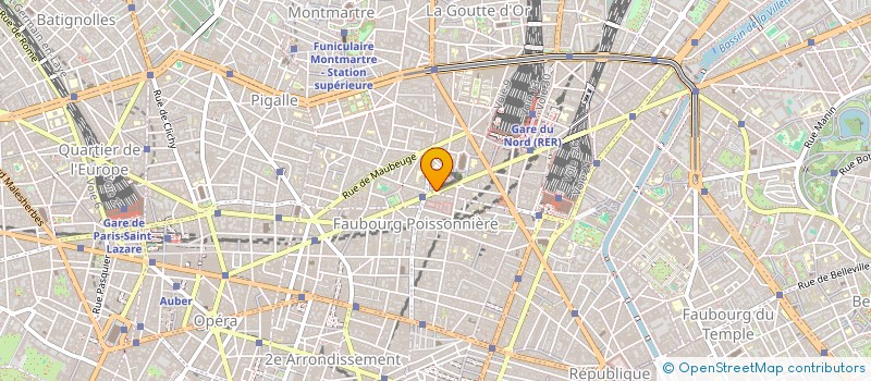 localisation de l'entreprise M J ASSOCIES  PARIS