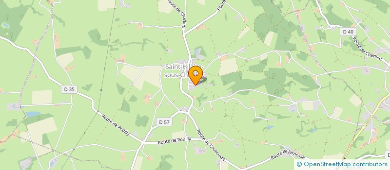 localisation de l'entreprise M.J.C.D  SAINT-HILAIRE-SOUS-CHARLIEU