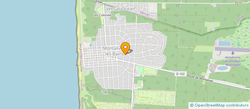 localisation de l'entreprise M & J COMMUNITY  VENDAYS-MONTALIVET