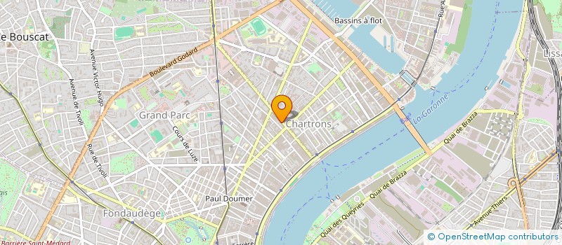 localisation de l'entreprise M.J.D à BORDEAUX