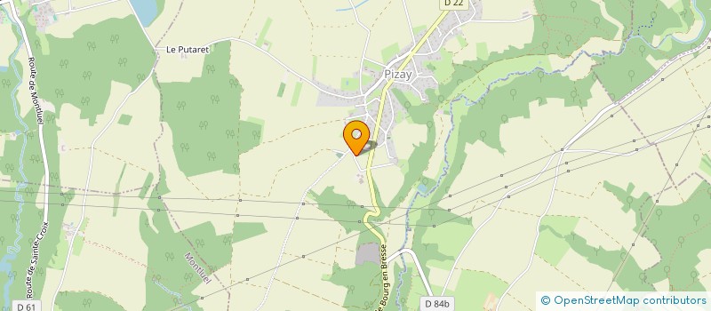 localisation de l'entreprise M.J.D RENOVATION  PIZAY