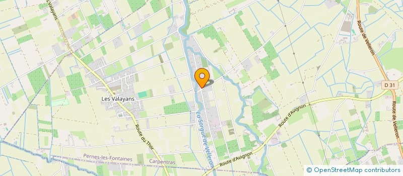 localisation de l'entreprise M.J EQUIPEMENT à PERNES-LES-FONTAINES