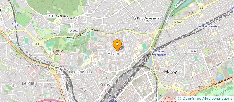 localisation de l'entreprise M-J INVESTISSEMENT à MASSY
