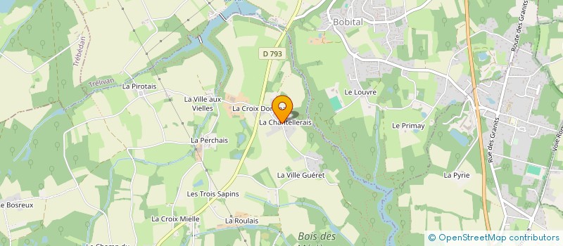 localisation de l'entreprise M.J.J.L.  BRUSVILY