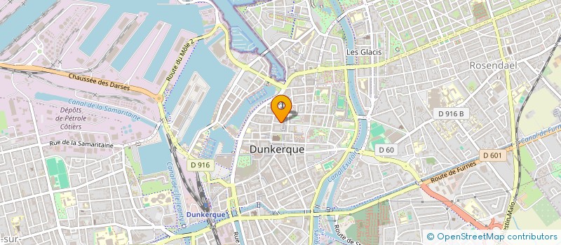 localisation de l'entreprise M.J.K CUISINE à DUNKERQUE