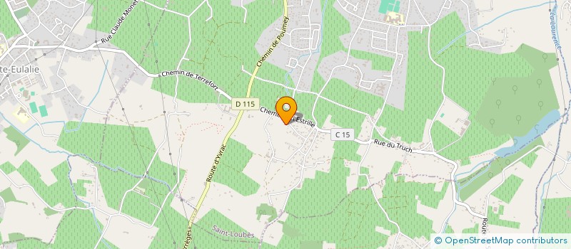 localisation de l'entreprise M J L C  SAINT-SULPICE-ET-CAMEYRAC