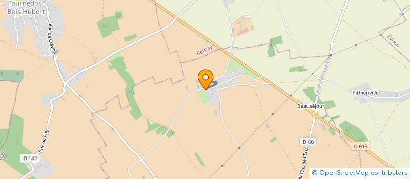 localisation de l'entreprise M&J LES MURMURES DU MAS  CLAVILLE