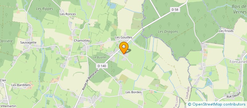 localisation de l'entreprise M.J.M. ELECTRICITE  SAILLENARD