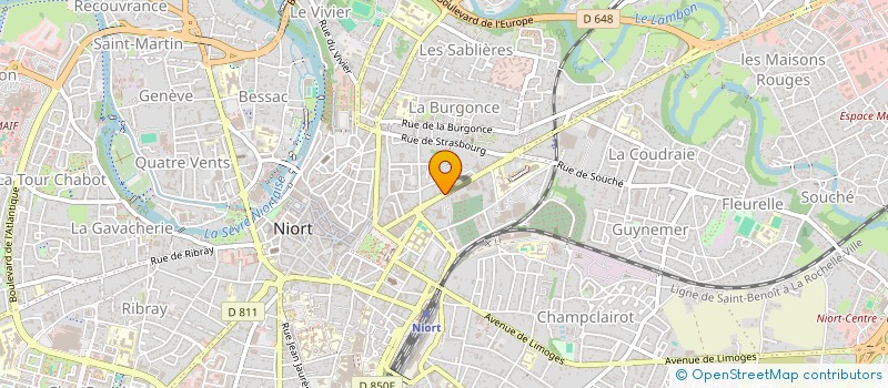 localisation de l'entreprise M.J.M.LOCATION à NIORT