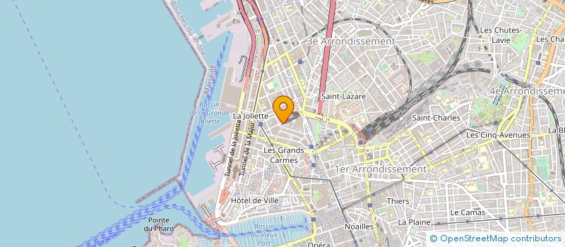 localisation de l'entreprise M J NEW TIME à MARSEILLE 2EME