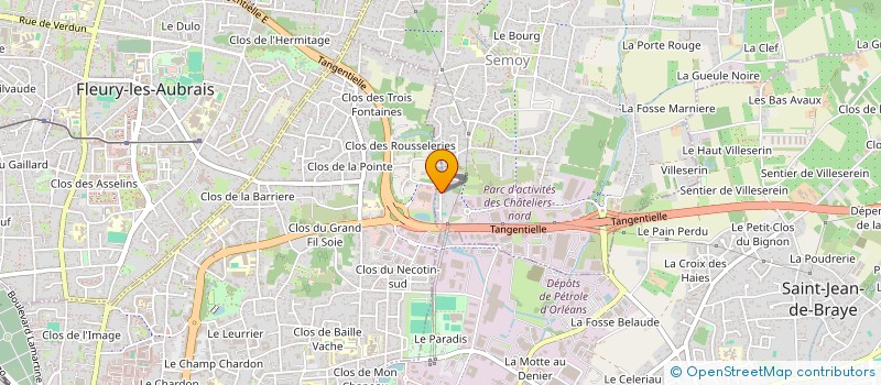 localisation de l'entreprise M.J.P à SEMOY