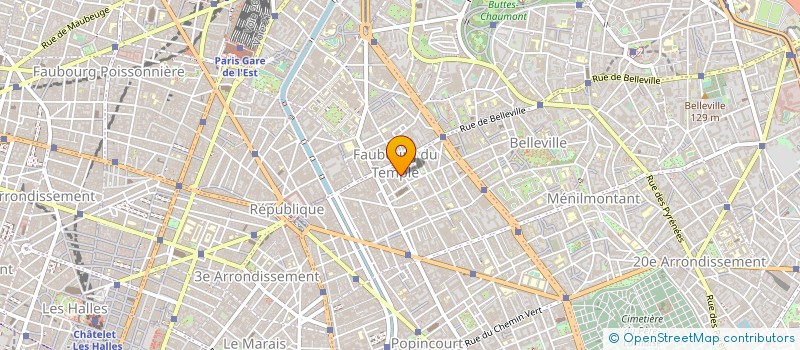 localisation de l'entreprise M J S à PARIS