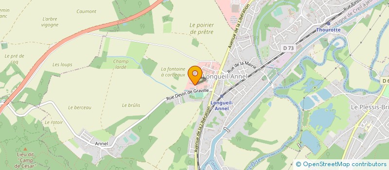 localisation de l'entreprise M.J.S à LONGUEIL-ANNEL