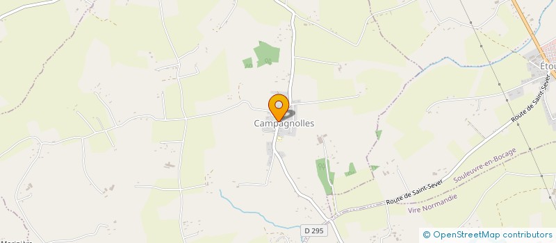 localisation de l'entreprise M.J.S  CAMPAGNOLLES