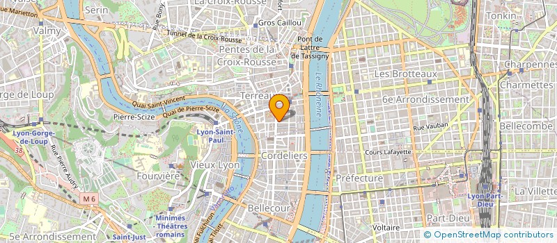 localisation de l'entreprise M.J.SARL à LYON