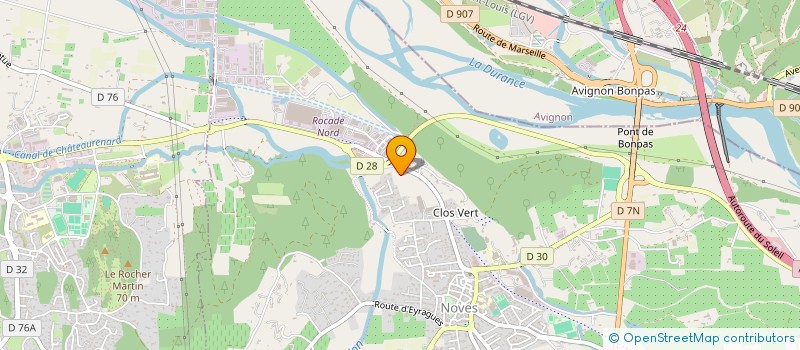 localisation de l'entreprise M&JACK RENOVATION  NOVES