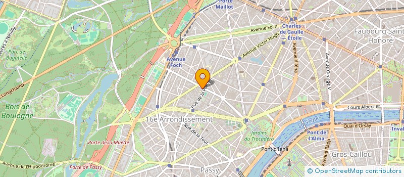 localisation de l'entreprise M. JEAN PIERRE LOUBEYRE  PARIS