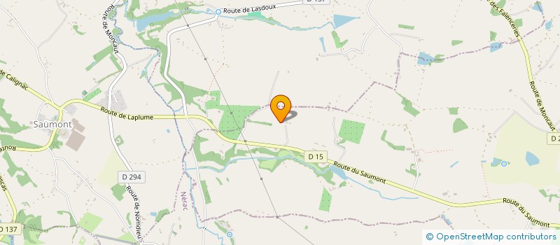 localisation de l'entreprise M.JEANNOT  AGEN