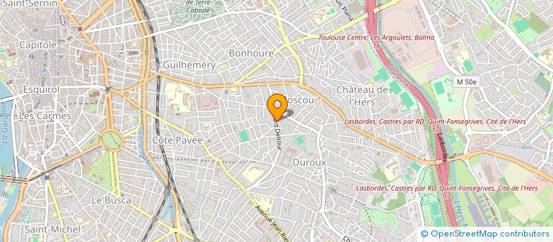 localisation de l'entreprise M & JM 1 à TOULOUSE