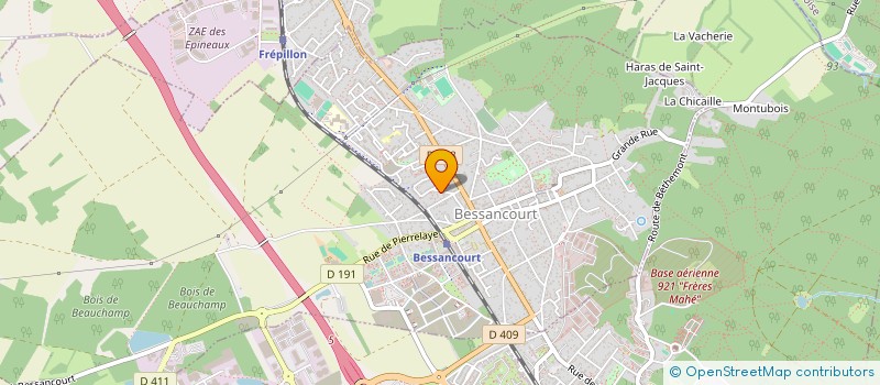 localisation de l'entreprise M JURIS CONSEIL SARL  BESSANCOURT