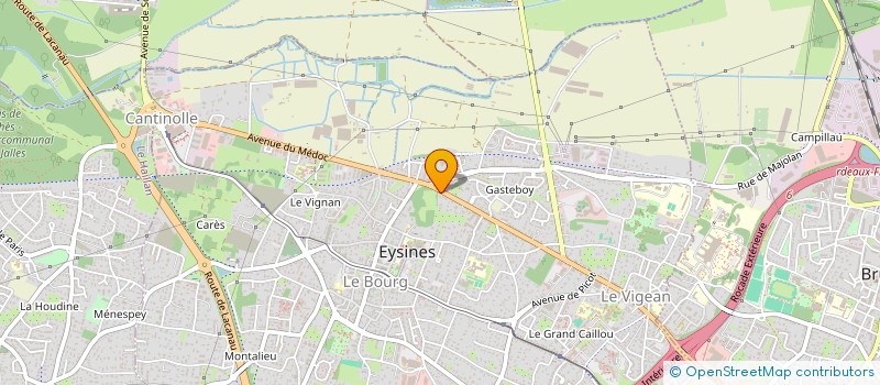 localisation de l'entreprise M&K  EYSINES