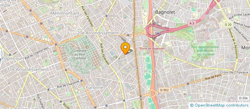 localisation de l'entreprise M.K. BATIMENT  PARIS