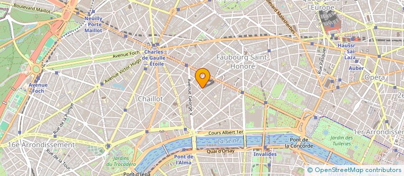 localisation de l'entreprise M.K FRANCE à PARIS
