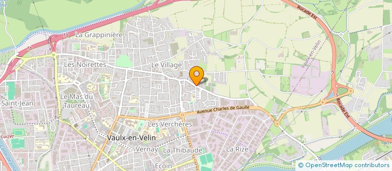 localisation de l'entreprise M.K.I à VAULX-EN-VELIN