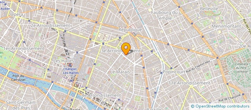 localisation de l'entreprise M.K.M PRODUCTION  PARIS