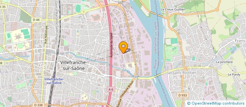 localisation de l'entreprise M & K NETTOYAGE à VILLEFRANCHE-SUR-SAONE