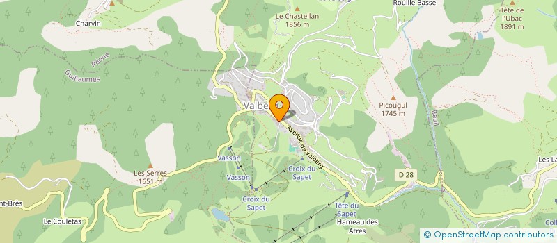 localisation de l'entreprise M.K.O.E  PEONE