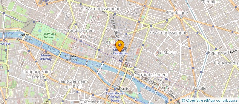 localisation de l'entreprise M K P  PARIS