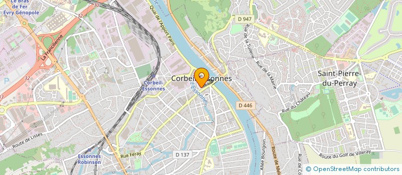 localisation de l'entreprise M.K.S. à CORBEIL-ESSONNES