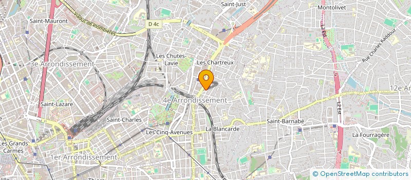 localisation de l'entreprise M K T à MARSEILLE