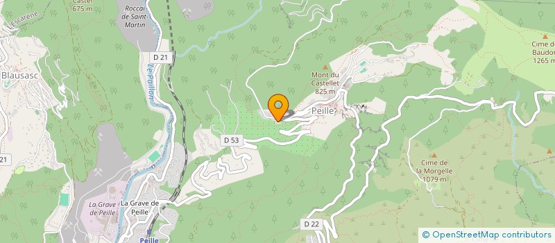 localisation de l'entreprise M K VY  PEILLE