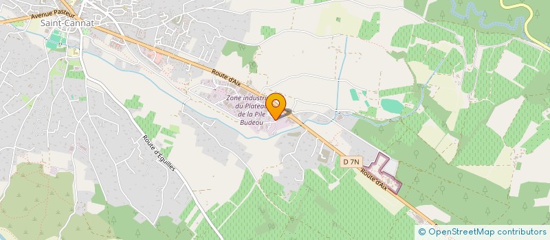 localisation de l'entreprise M-KASE  SAINT-CANNAT