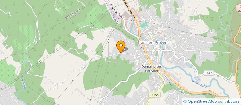localisation de l'entreprise M KEBE à TRANS-EN-PROVENCE