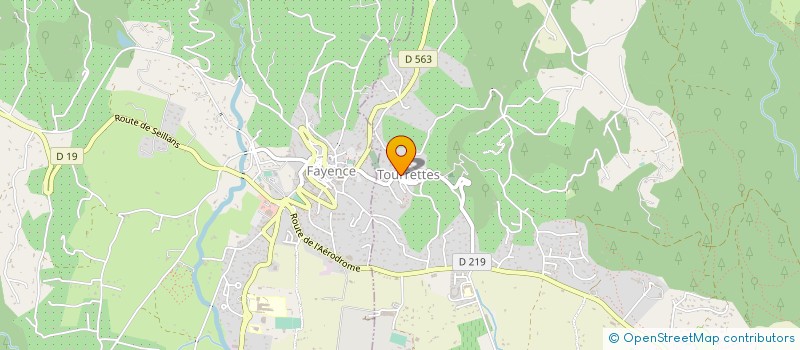 localisation de l'entreprise M'KHENINI 83 à SEILLANS