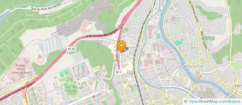 localisation de l'entreprise M-KIS  MAXEVILLE