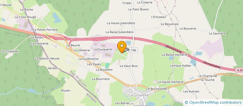 localisation de l'entreprise M'KIT à LA BRULATTE
