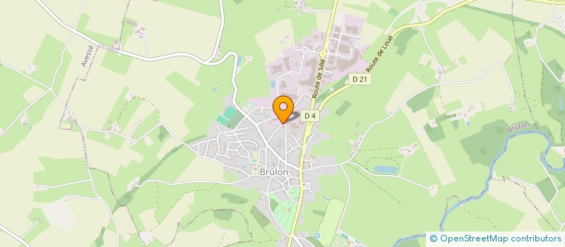 localisation de l'entreprise M & KO  BRULON