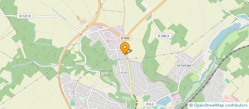 localisation de l'entreprise M-KONSULTING à LEVES