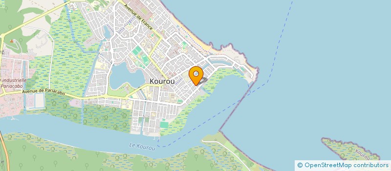 localisation de l'entreprise M.KOUDOUYOU HEBERGEMENT  KOUROU