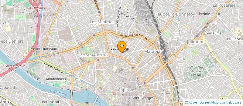 localisation de l'entreprise M KPITAL  TOULOUSE