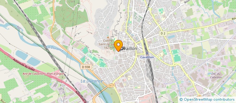 localisation de l'entreprise M'KUT BARBIER DU CLOS  CAVAILLON