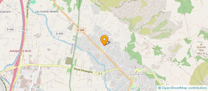 localisation de l'entreprise M.L 13  GEMENOS